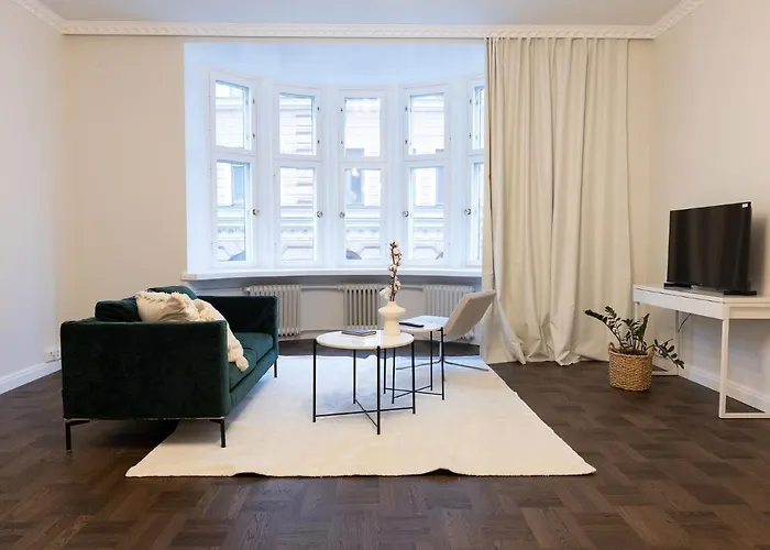 Apartmán 2ndhomes Stunning 126 M2 3br With Sauna In City Center